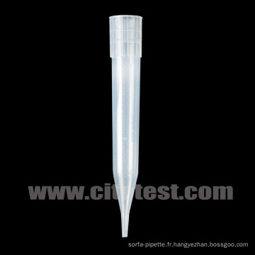 Pointe de pipette en plastique pour type Gilson (36015000A)